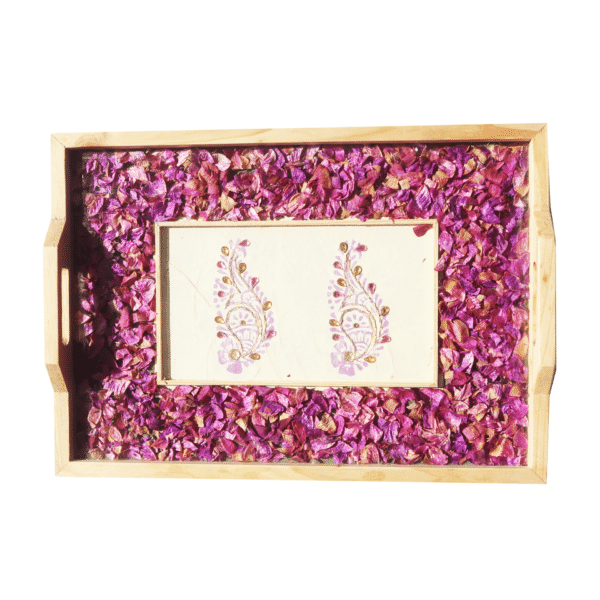 HANDMADE BLOCK PRINT TRAY