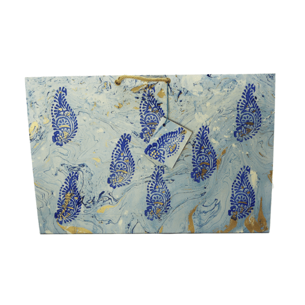 FULL SHEET HORIZONTAL BAG WITH BLOCK PRINT